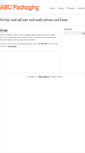 Mobile Screenshot of abcpackaging.co.za